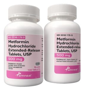 Metformin Hydrochloride Extended Release Tablets
